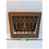 Antique Cast Iron Wall Register Grate - 16" x 14" x 3"