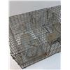 Image 3 : Metal Live Animal Trap - 20" x 12" x 7" - PICK UP