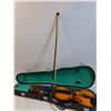 Image 6 : Violin w/Electric Jack Plug, Auto Tuner, Strings, w/Case- PICK UP PREFERRED