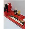 Image 3 : Gun Vise Cleaning Stand w/Contents - 32" x 9" x 7" - CANNOT SHIP