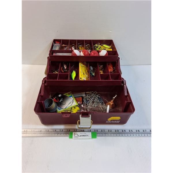 Plano Fishing Tackle Box w/Contents