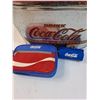 Image 2 : Coca Cola Lot: Pencil Case Holders & Metal Drink Holder (Some Wear)
