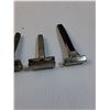 Image 2 : (4) Vintage Mens Razors & Shaving Cream Brush