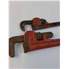 Image 2 : (2) Adjustable Pipe Wrenches - 10" & 14"