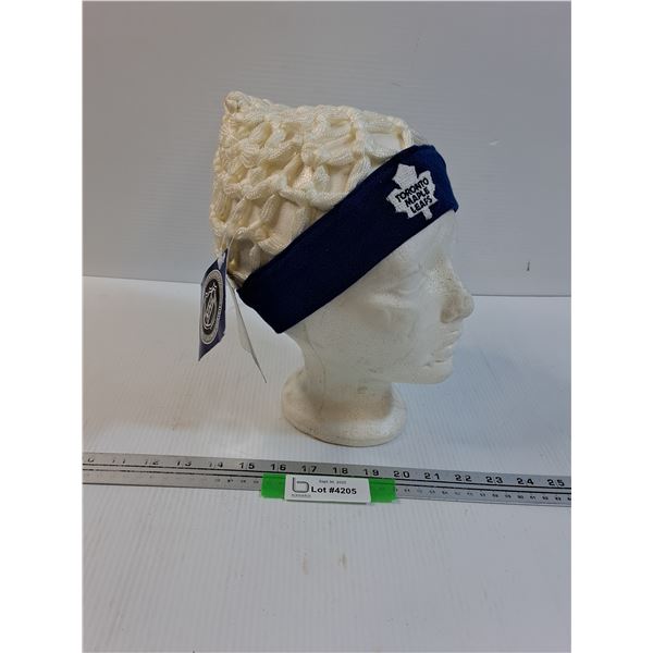 Toronto Maple Leafs  Winter Head Band - Mannequin Head Not Included