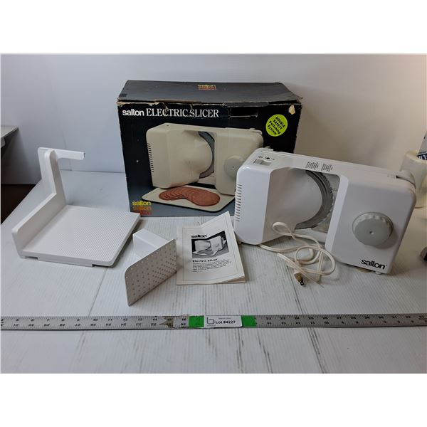 Salton Electric Slicer-As Is