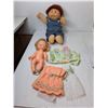 Image 3 : Cabbage Patch Doll, (5) Stuffies, Doll