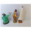 Image 2 : (3) Religious Figurines Up to 15"  Tall