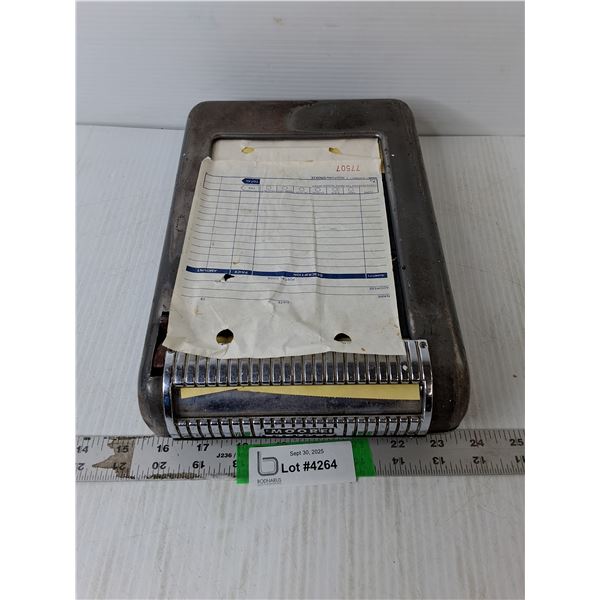 Moore Portable Receipt Machine