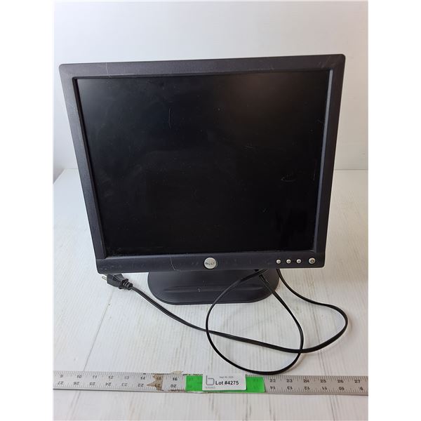 Dell 15" Monitor, Some Scratches - Powers On - PICK UP