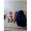 Image 1 : (2) Baby CPR Mannequins- As Is & Bag - PICK UP