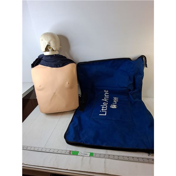 Adult CPR Mannequin- As Is & Bag - PICK UP