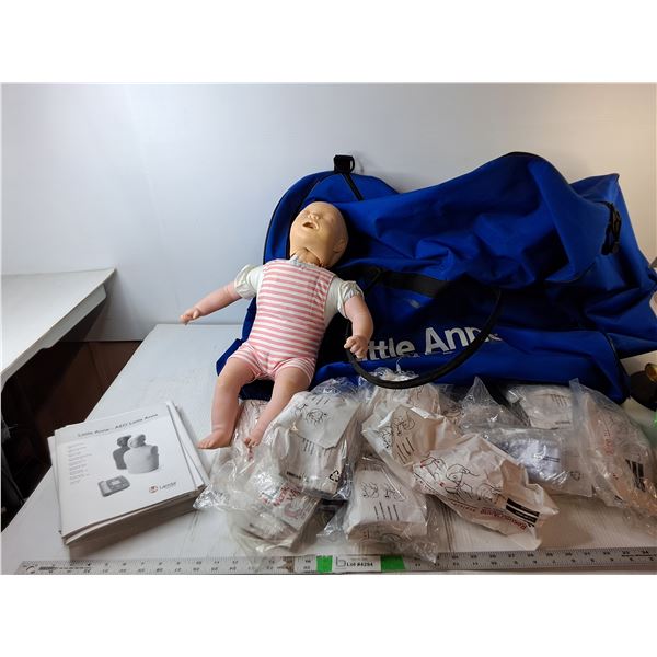 Infant CPR Mannequin, Face Covers, Tracheal Tubes & Bag - PICK UP