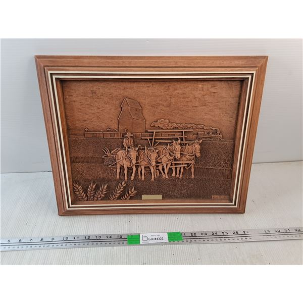 Resin Pulling Together Wall Art by Kim Murray 19" x 15"