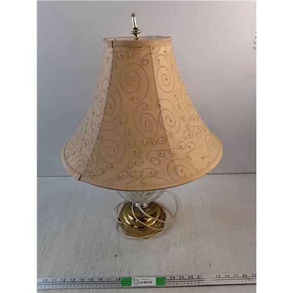Decorative Desk Lamp - Powers On, As Is 24"  -  PICK UP ONLY