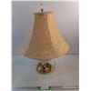 Image 1 : Decorative Desk Lamp - Powers On, As Is 24"  -  PICK UP ONLY