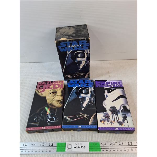 VHS Star Wars Trilogy