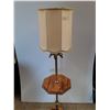 Image 2 : *55" Floor Lamp - Damaged Shade, Powers On, As Is, Cannot Ship