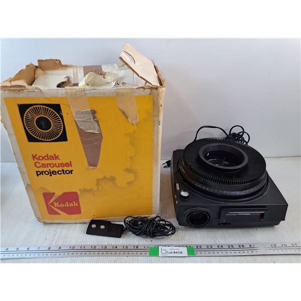 Vintage Kodak Carousel 650H Projector - Powers On, As Is