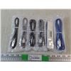 Image 1 : (6)  USB - Lightning Charging Cables - New
