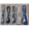 Image 3 : (6)  USB - Lightning Charging Cables - New