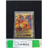 Image 1 : Gold V Evolution Pokemon Charizard Holographic Card 2021/22 - Cannot Authenticate