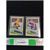 Image 1 : O Pee Chee Marquee Rookie Mario Lemieux & Wayne Gretzky Trading Hockey Cards -Cannot Authenticate