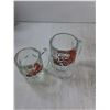 Image 2 : (4) Glass Bowls, (2) Beer Steins