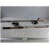 Image 1 : (2) Fishing Poles With Reels - PICK UP