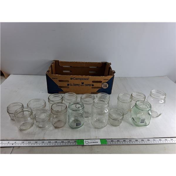 Lot Of Mason Jars