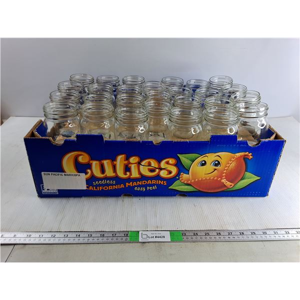 (53) Glass Jars - PICK UP