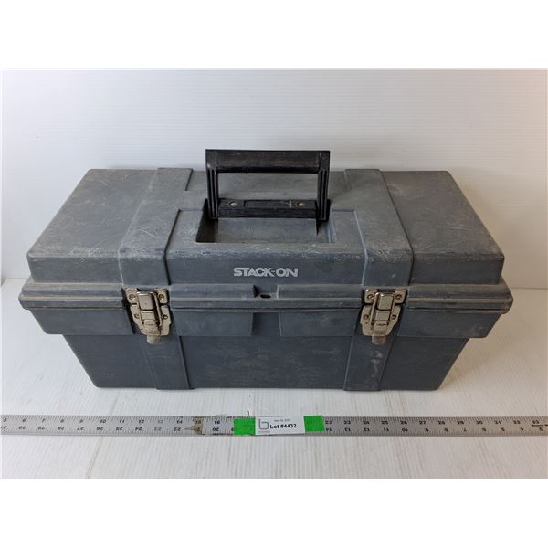 Stack-On Plastic Tool Box 22" x 9" x 10"