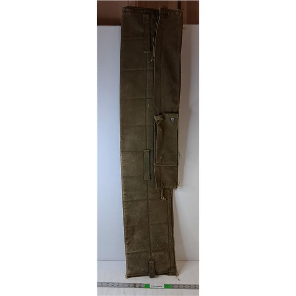 WWII Parachute Gun Case- Broken Zipper 48", Pickup Preferred