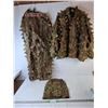 Image 1 : Ghillie/Realtree Camo Hunting Outfit- XL