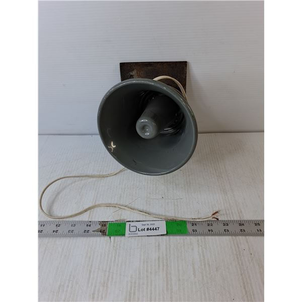 Vintage Armaco  Trumpet Speaker- Untested