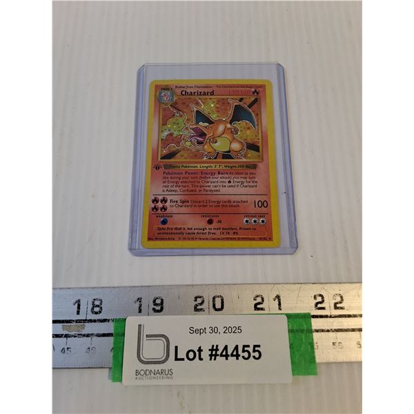 ^Charizard Pokemon Collector Card- Authenticity Not Guaranteed