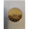 Image 2 : Replica South Africa 2013 1oz Gold Coin - Tests Magnetic - Cannot Guarantee Authenticity