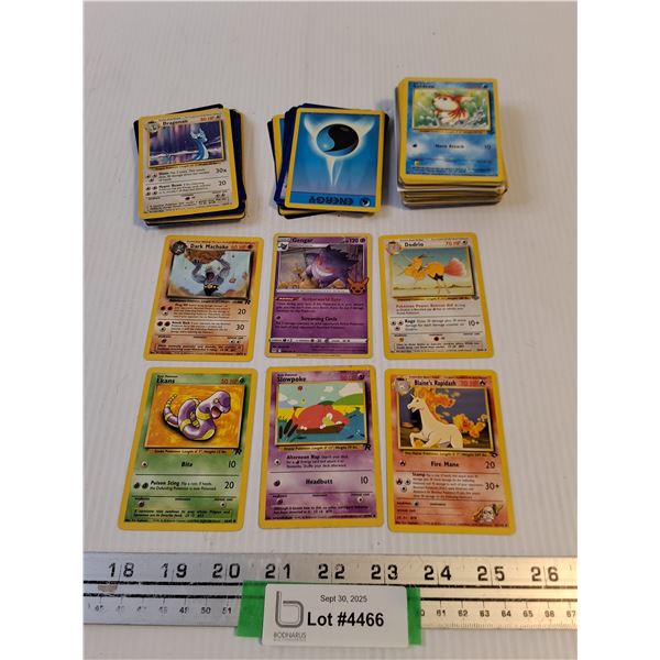 Assorted Pokemon Collector Cards - Authenticity Not Guaranteed