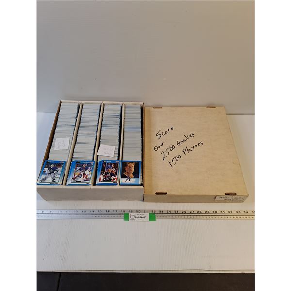 Large Quantity Score 1990's NHL Collector Cards - Authenticity Not Guaranteed