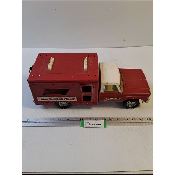 Nylint Replica Folded Metal Toy Emergency Vehicle