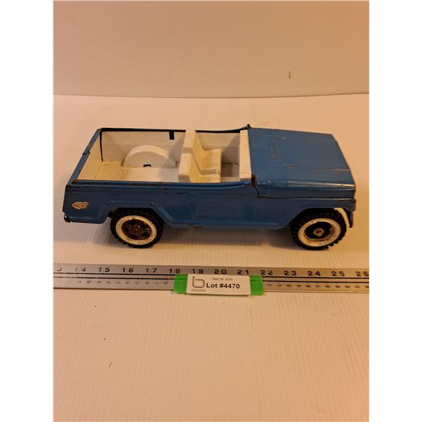 Vintage Tonka Folded Metal Toy Jeepster