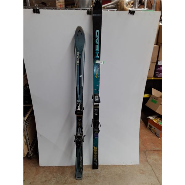 * (2) Pair of Head Downhill Skis (160's & 180's) - Pickup Only