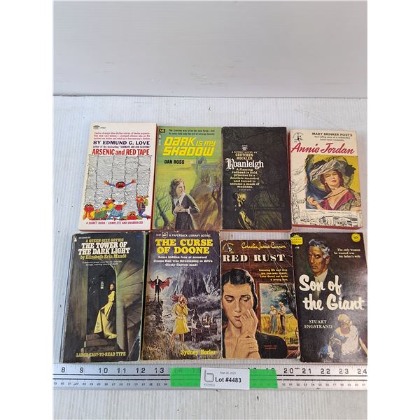 (8) Books- Red Rust, Annie Jordan, Son of the Giant