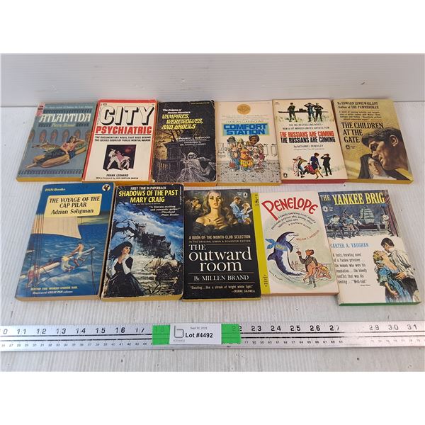 (11) Books - The Russians are Coming, Penelope, Atlantida