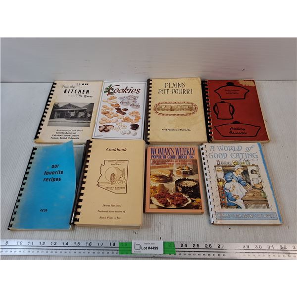 (8) Recipe Books