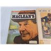 Image 2 : Vintage Magazines - MacLeans, The Ladies Home Journal