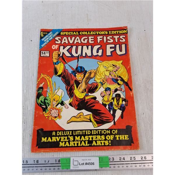 Vintage Special Collectors Edition Savage Fists of Kung Fu Comics