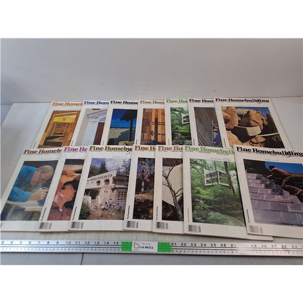 Fine Homebuilding Magazines