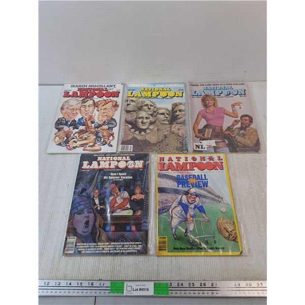 National Lampoon Magazines