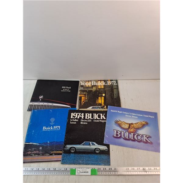 Vintage Buick Brochures